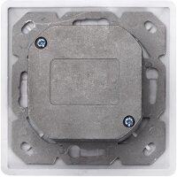 DIGITUS DN-9002-N - CAT 5e Modulare Anschlussdose, geschirmt, 2x RJ45 8P8C, LSA, Reinweiß, Aufputz