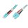 DIGITUS DK-2532-02/3 - LWL Patchkabel, Duplex, LC zu SC MM OM3 50/125 µ, 2 m