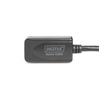 DIGITUS DA-73102 - USB 2.0 Repeater Kabel USB A male / A female, Länge 20m