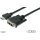 DIGITUS AK-330300-030-S - HDMI Adapterkabel, Typ A-DVI(18+1) St/St,  3.0m, Full HD, sw