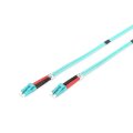 DIGITUS DK-2533-10/3 - LWL Patchkabel, Duplex, LC zu LC MM OM3 50/125 µ, 10 m