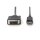 DIGITUS AK-340301-020-S - DisplayPort Adapterkabel, DP - DVI (24+1) St/St, 2.0m, m/Verriegelung, DP1.1a komp.,CE, sw