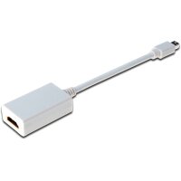 DIGITUS AK-340404-001-W - DisplayPort Adapterkabel, mini...