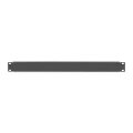 DIGITUS DN-19-BPN-01-SW - 1HE Blindabdeckplatte Farbe Schwarz (RAL 9005)