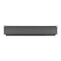 DIGITUS DN-19-BPN-02-SW - 2HE Blindabdeckplatte Farbe Schwarz (RAL 9005)