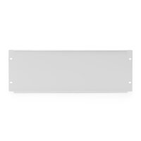 DIGITUS DN-19-BPN-04 - 4HE Blindabdeckplatte Farbe Grau (RAL 7035)
