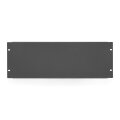DIGITUS DN-19-BPN-04-SW - 4HE Blindabdeckplatte Farbe Schwarz (RAL 9005)