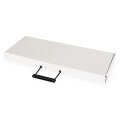 DIGITUS DN-19-PB-4U-SW - 4HE Wandmontage Patch-Halter,195x505x250 mm tiefenverstellbar, stapelbar, schwarz (RAL 9005)