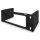 DIGITUS DN-19-PB-4U-SW - 4HE Wandmontage Patch-Halter,195x505x250 mm tiefenverstellbar, stapelbar, schwarz (RAL 9005)