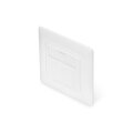 DIGITUS DN-93831 - Leerdose für Keystone Module, 80x80 Rahmen, 50x50 Zentralpl., Design Kompatibel