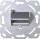 DIGITUS DN-93831 - Leerdose für Keystone Module, 80x80 Rahmen, 50x50 Zentralpl., Design Kompatibel