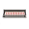 DIGITUS DN-91612SD-EA - Desktop CAT 6A, Patch Panel, geschirmt Klasse EA, 12-port RJ45, 8P8C, LSA