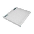 DIGITUS DN-97646 - 1HE Fachboden festeinbau für 800 mm tiefe Schränke 44x482x500 mm, einst. 500 bis 700 mm Tiefe, grau