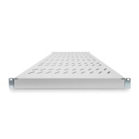 DIGITUS DN-97648 - 1HE Fachboden festeinb. für 1000 mm tiefe Schränke 44x482x700 mm, einst. 700 bis 900 mm Tiefe, grau
