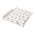 DIGITUS DN-19-TRAY-2-55 - 2HE Fachboden festeinbau f. Schr. ab 800 mm Tiefe 88x482x549 mm, bis 25 kg, grau (RAL 7035)