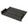 DIGITUS DN-19-TRAY-2-SW - 2HE Fachboden festeinbau f. Schr. ab 450 mm Tiefe 88x482x349 mm, bis 25 kg, schwarz (RAL 9005)