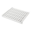 DIGITUS DN-97614 - 1HE Fachboden festeinbau f. Schr. ab 600 mm Tiefe 44x482x399 mm, bis 15 kg, grau (RAL 7035)