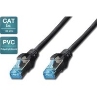 Patchkabell Cat.5e 0,5m SF/UTP BLAC Premium Line AWG26/7