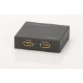 DIGITUS DS-46304 - 4K HDMI Splitter 1x2, unterstützt 4K2K,3D Videoformat, schwarz
