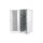 DIGITUS DN-19-SRV-42U-8-N-1 - 42HE Serverschrank, Unique, 2050x800x1000 mm perforierte Stahltüren, Farbe grau (RAL 7035)