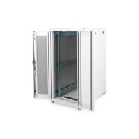DIGITUS DN-19-SRV-26U-GD-1 - 26HE Serverschrank, Unique, 1340x600x1000mm Stahl-Fronttür mit Plexiglas, grau (RAL 7035)