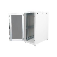DIGITUS DN-19-SRV-26U-GD-1 - 26HE Serverschrank, Unique, 1340x600x1000mm Stahl-Fronttür mit Plexiglas, grau (RAL 7035)