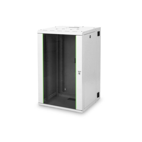 DIGITUS DN-19-20U-3-1 - 20HE Wandgehäuse, Unique, 998x600x600 mm zweiteilig, schwenkbar, grau ( RAL 7035)