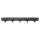 DIGITUS DN-97602 - 1HE Kabelrangierpanel 5x Kabelringe 40x60 mm, Farbe schwarz (RAL 9005)